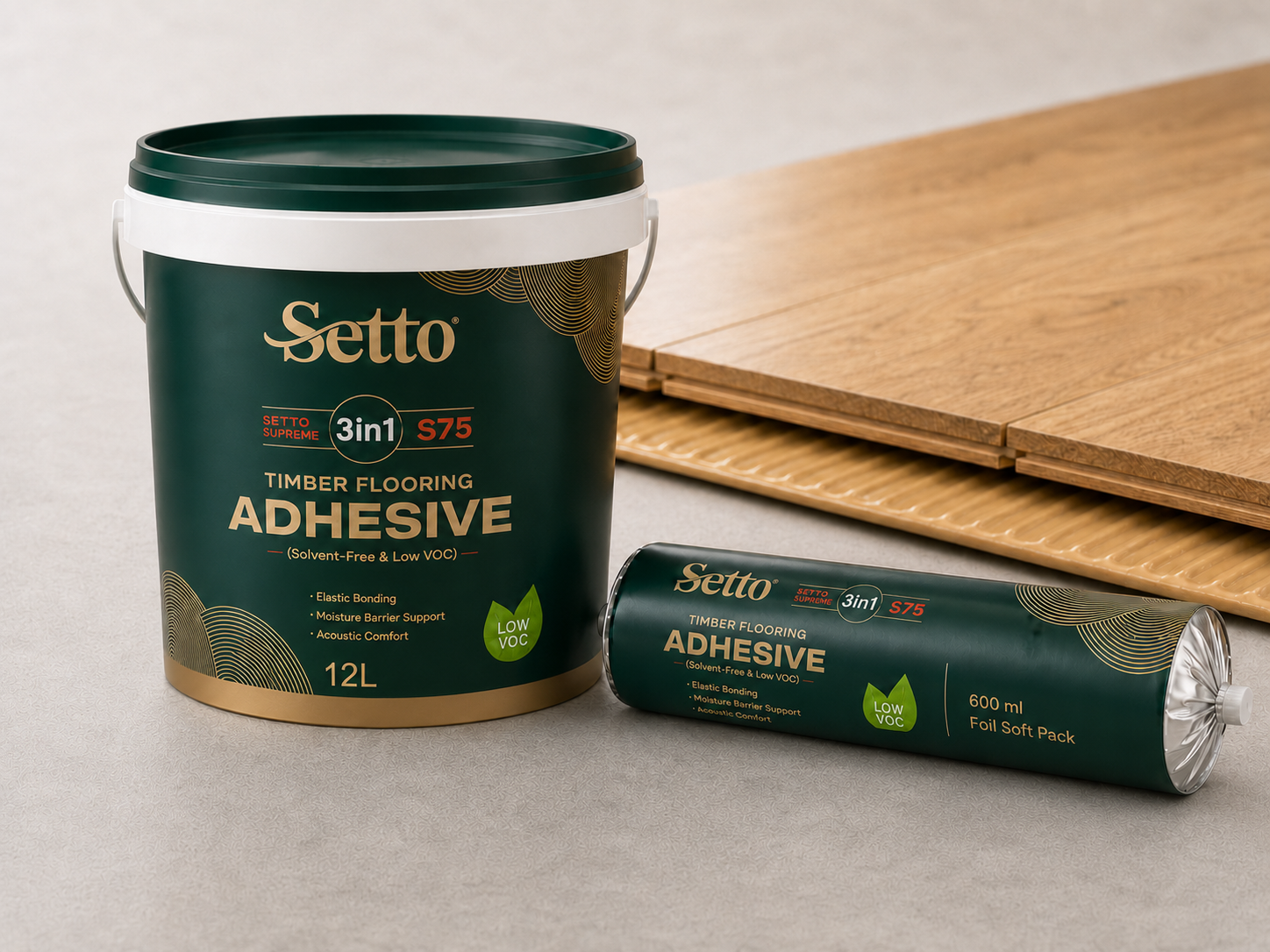 SETTO Supreme S75 600 ml foil sausage pack
