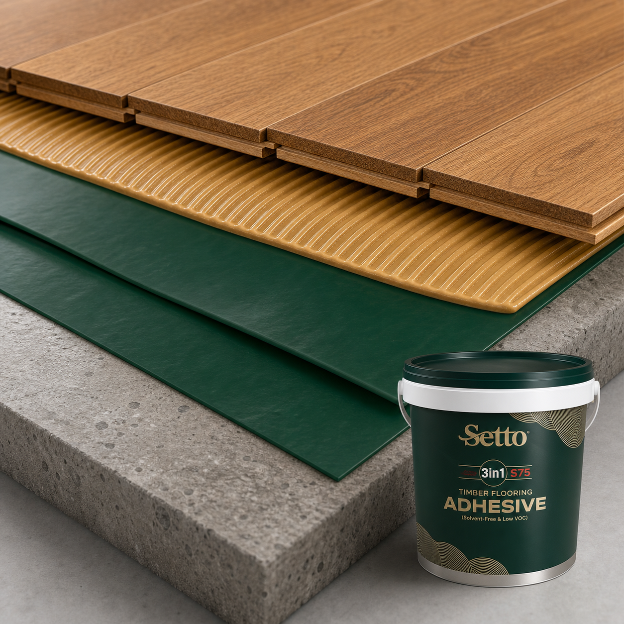 SETTO Supreme S75 moisture-resistant system visual