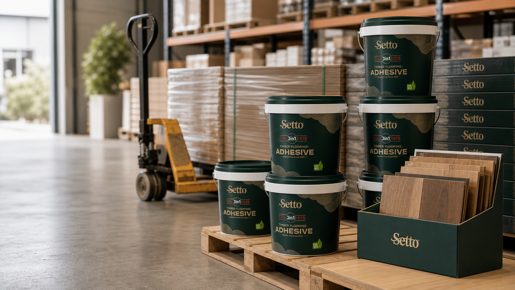 SETTO trade supply for professional flooring projects
